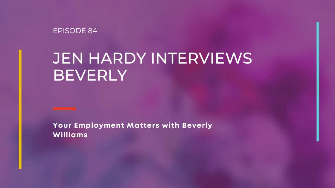 Jen Hardy interviews Beverly